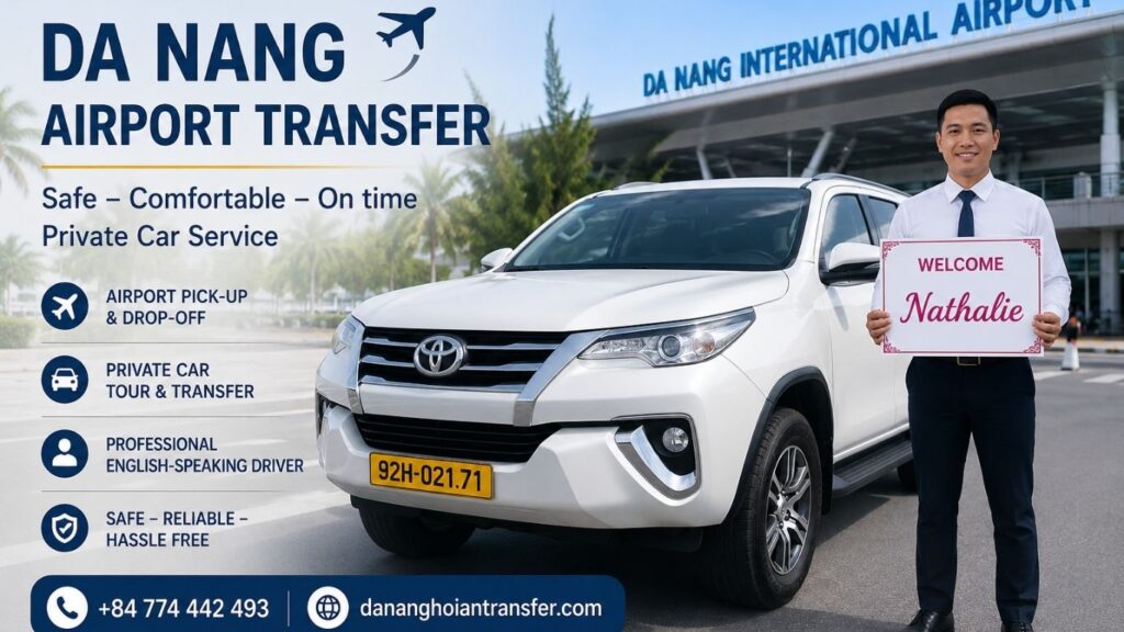 private car from da nang to hoi an
