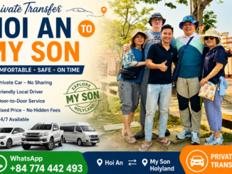 private car from hoi an to my son