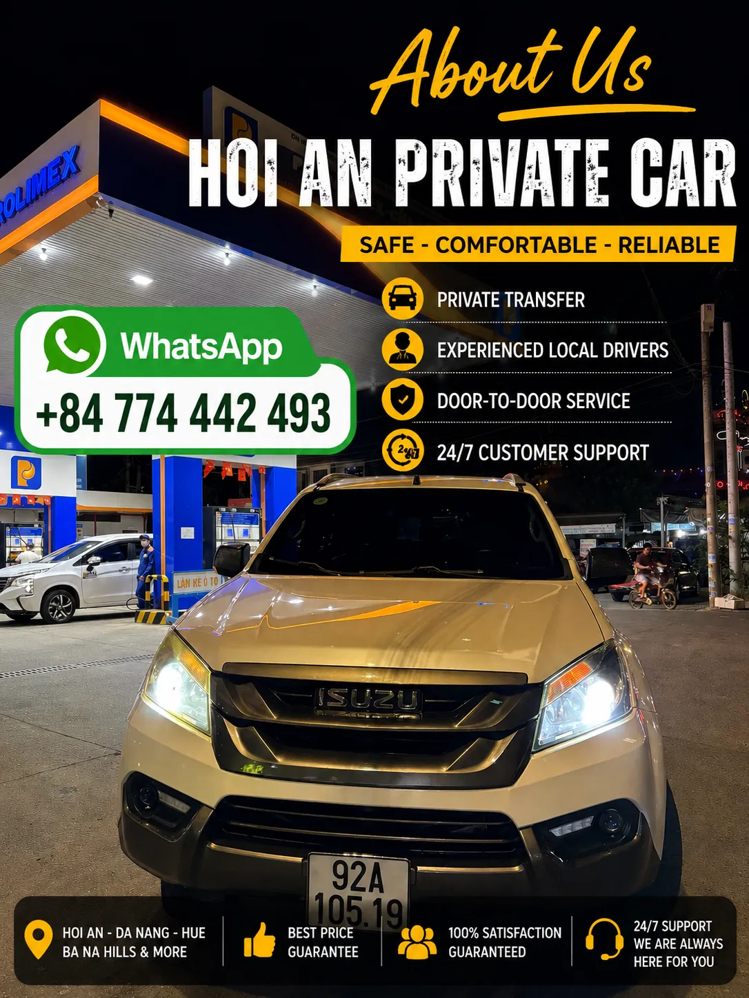 About Hoi An Private Car