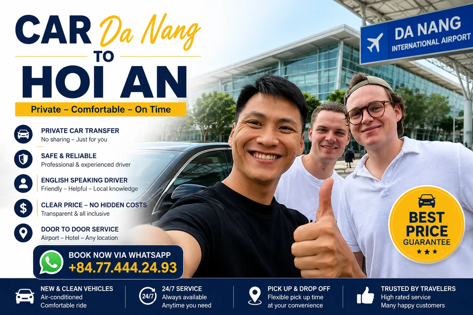 Car Da Nang to Hoi An