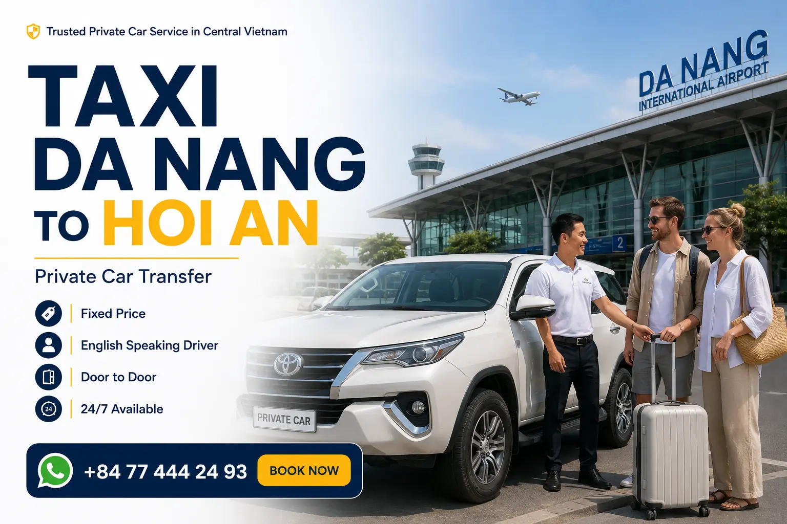 Taxi Da Nang to Hoi An