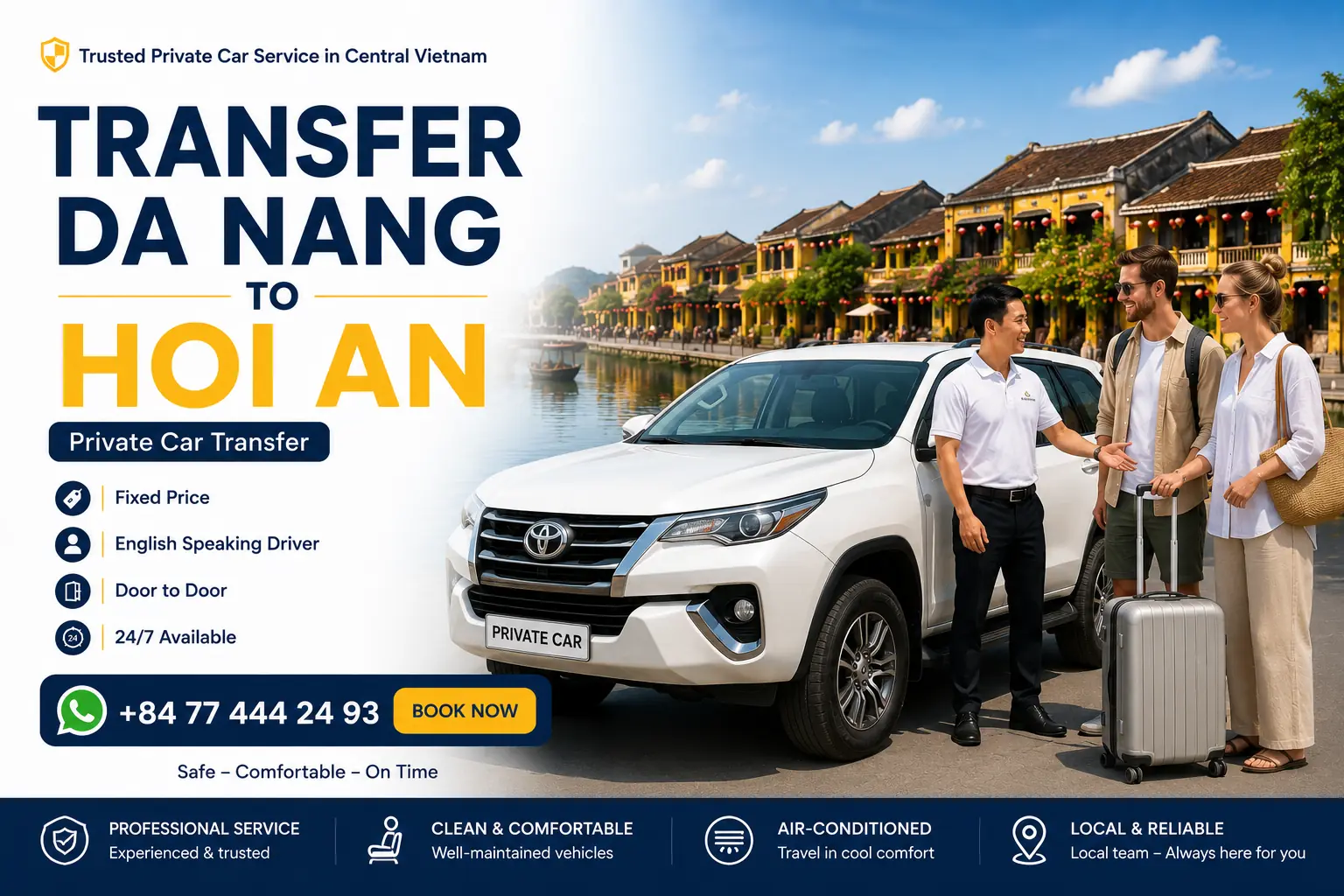 Transfer Da Nang to Hoi An