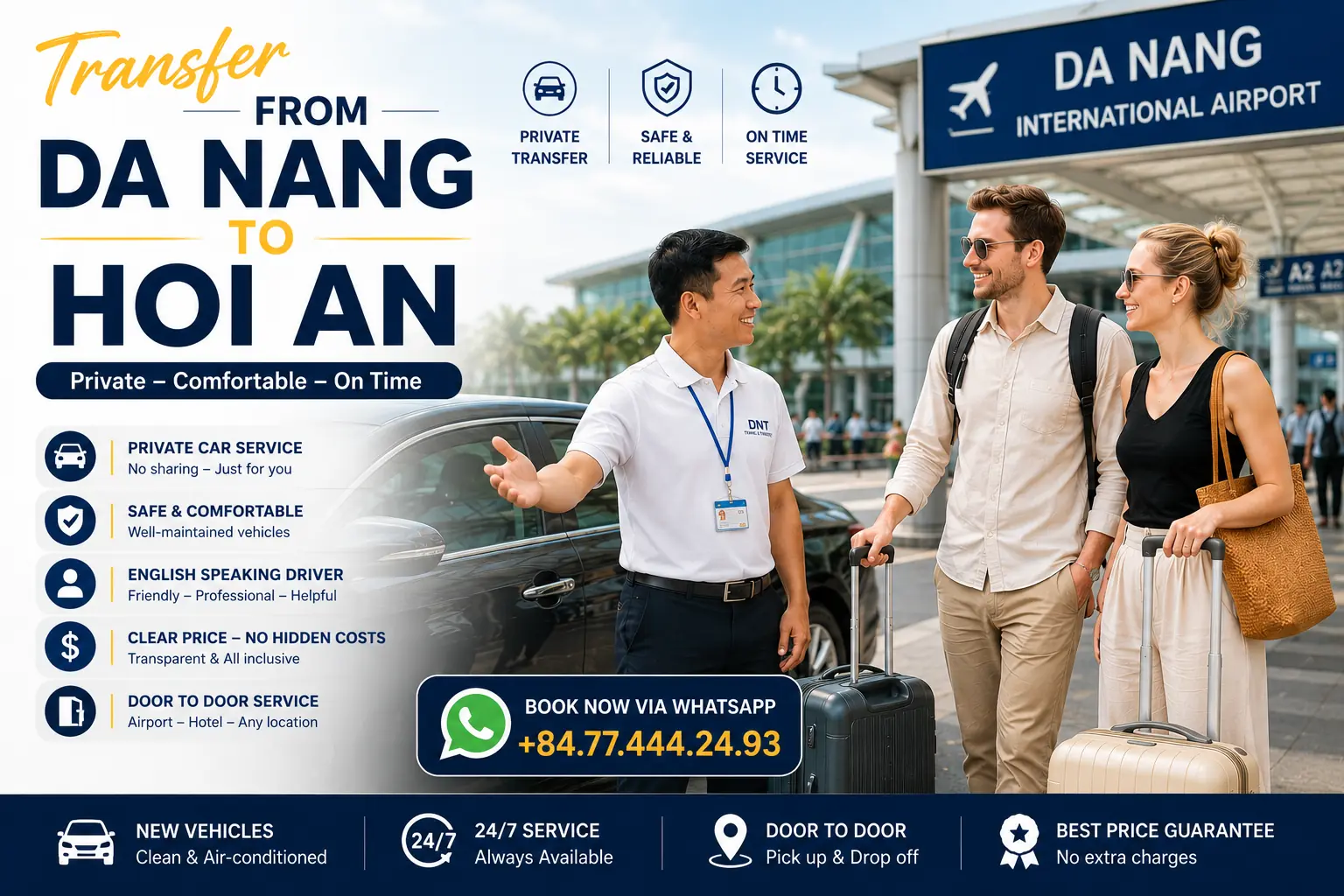 Transfer from Da Nang to Hoi An