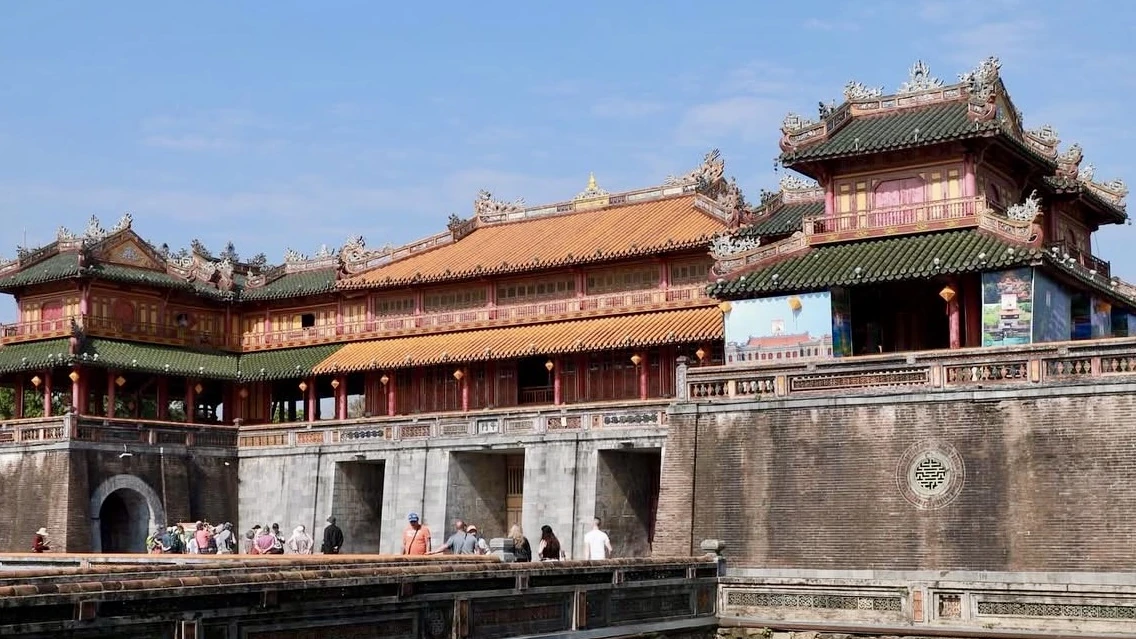 Hue Imperial City on a private car day trip from Hoi An