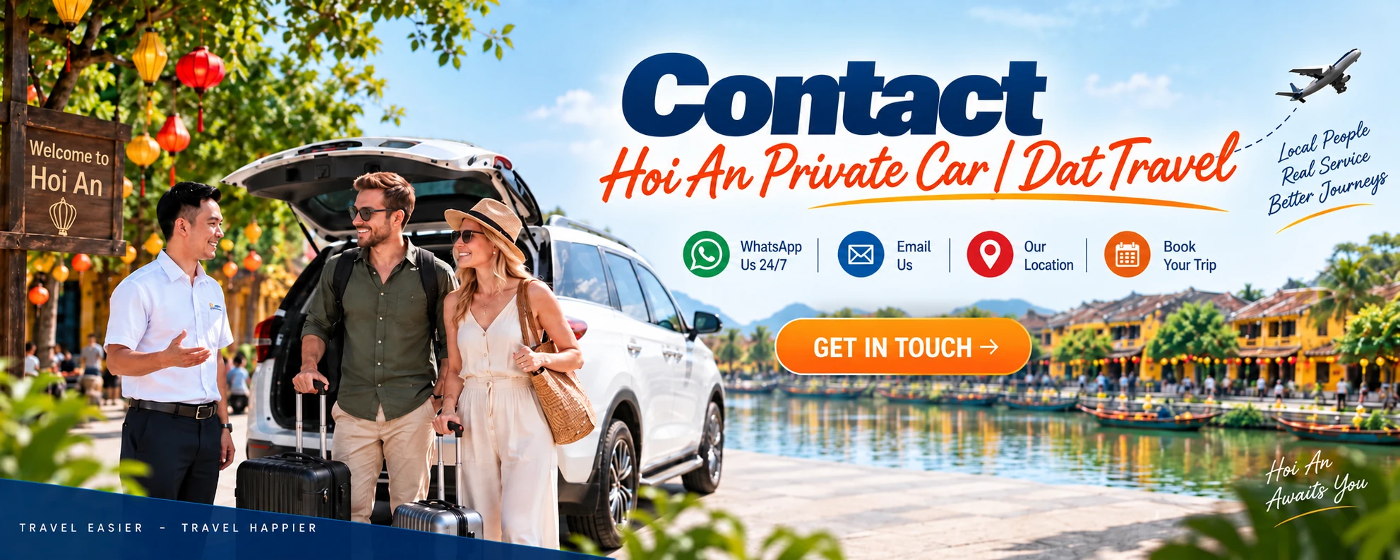 Contact Dat Travel for private car service