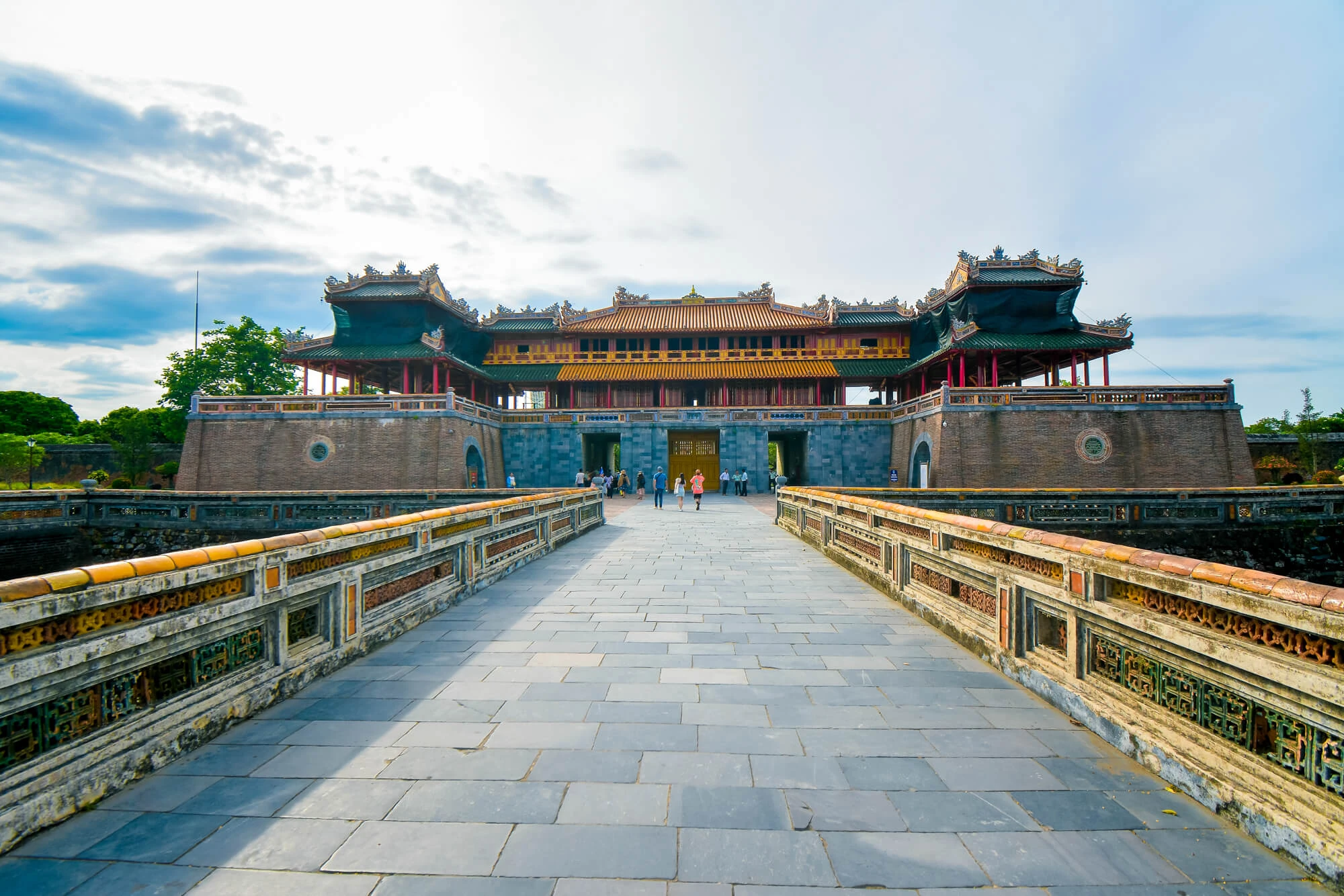Hue Imperial City, a destination for travelers taking a private car from Da Nang to Hue