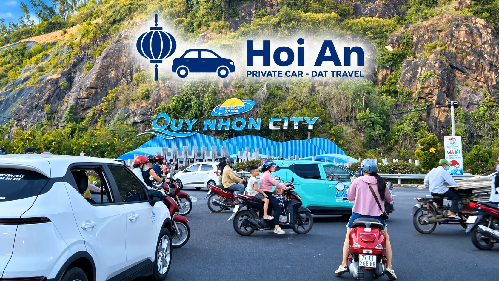 Hoi An to Quy Nhon private car transfer by Dat Travel