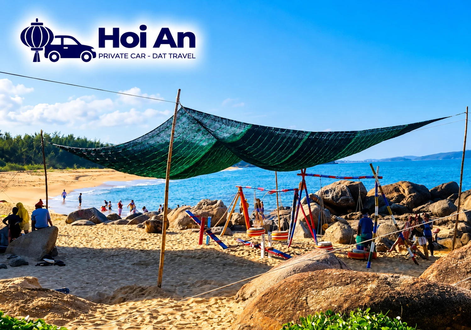 Sa Huynh Beach as an optional stop on a Hoi An to Quy Nhon private car journey