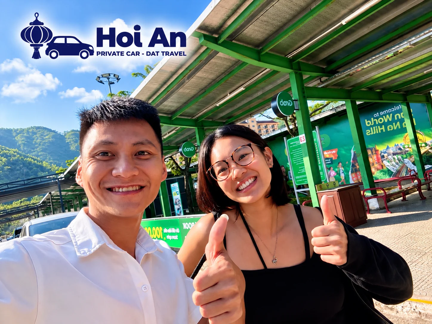 Hoi An to Da Nang private car transfer by Dat Travel